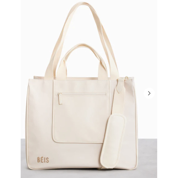 BEIS Bags Beis Beigethe East West Tote Computer Bag Work Tote Sustainable 7x14x9 New Poshmark